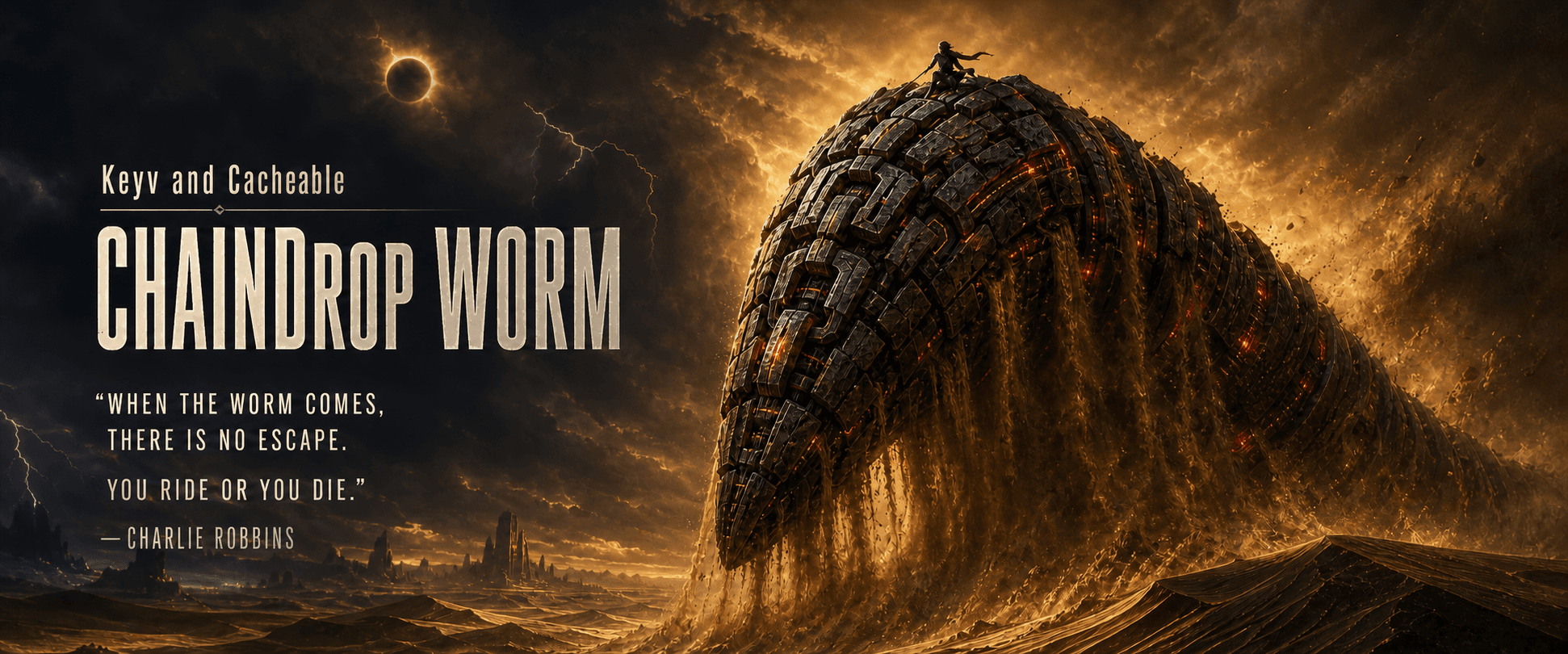 Keyv and Cacheable - Chaindrop Worm